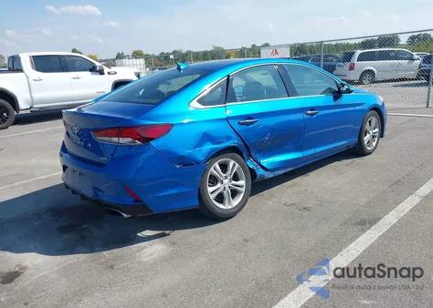 2018 Hyundai Sonata Sport+ из США, поврежденный, VIN 5NPE34AF4JH717514